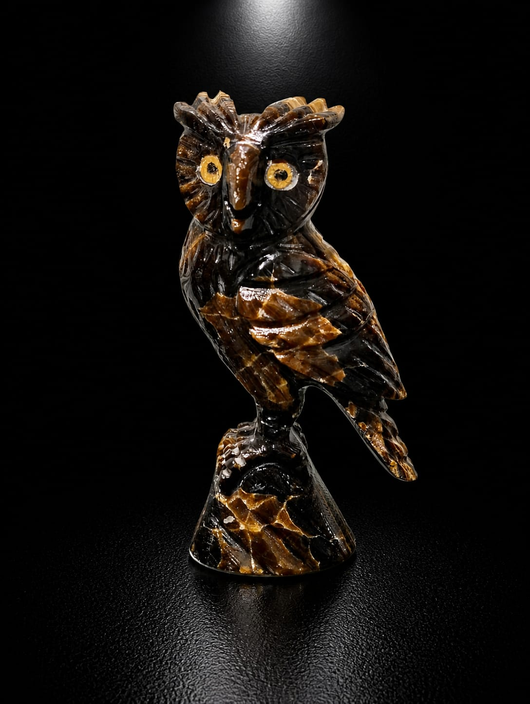 Coke Stone Onyx Owl (Wisdom Edition)