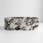 Calacatta Viola Marble Freestanding Bathtub - Elliptical