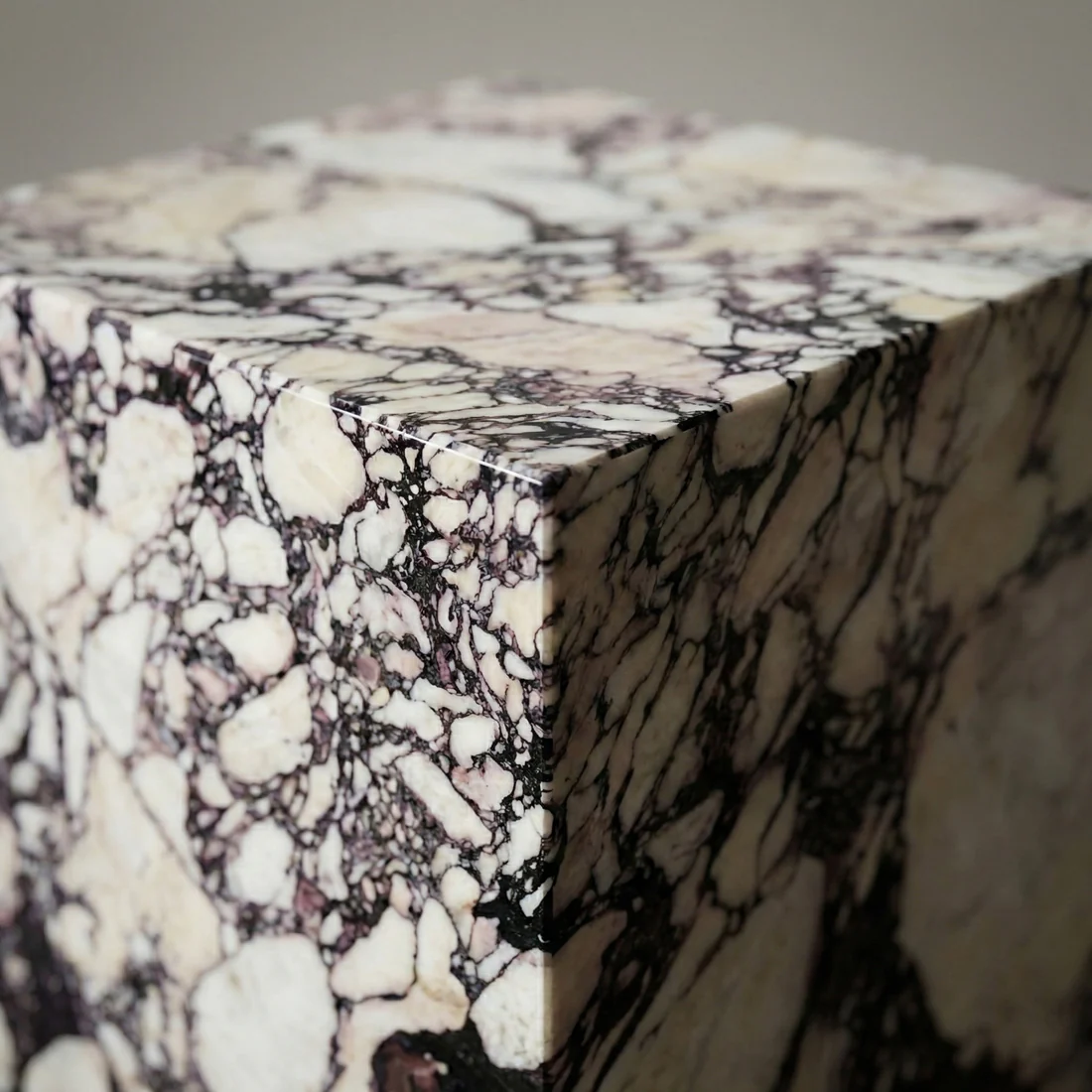 Calacatta Viola Marble Pedestal Stand 5 REVIEWS - Image 2
