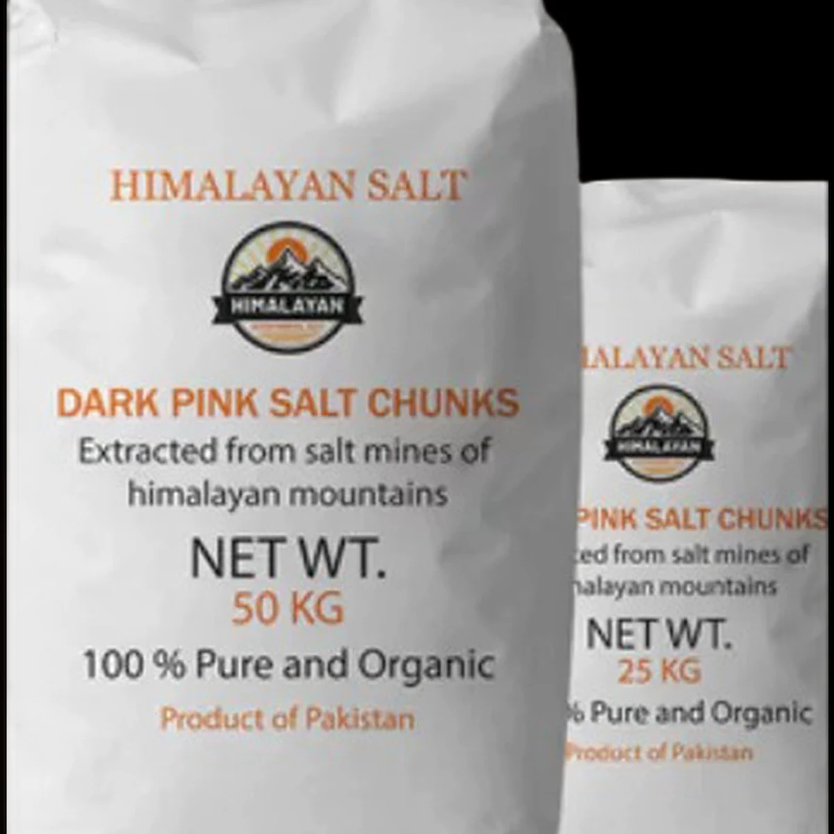 SM Salt industrial bulk Himalayan salt bags
