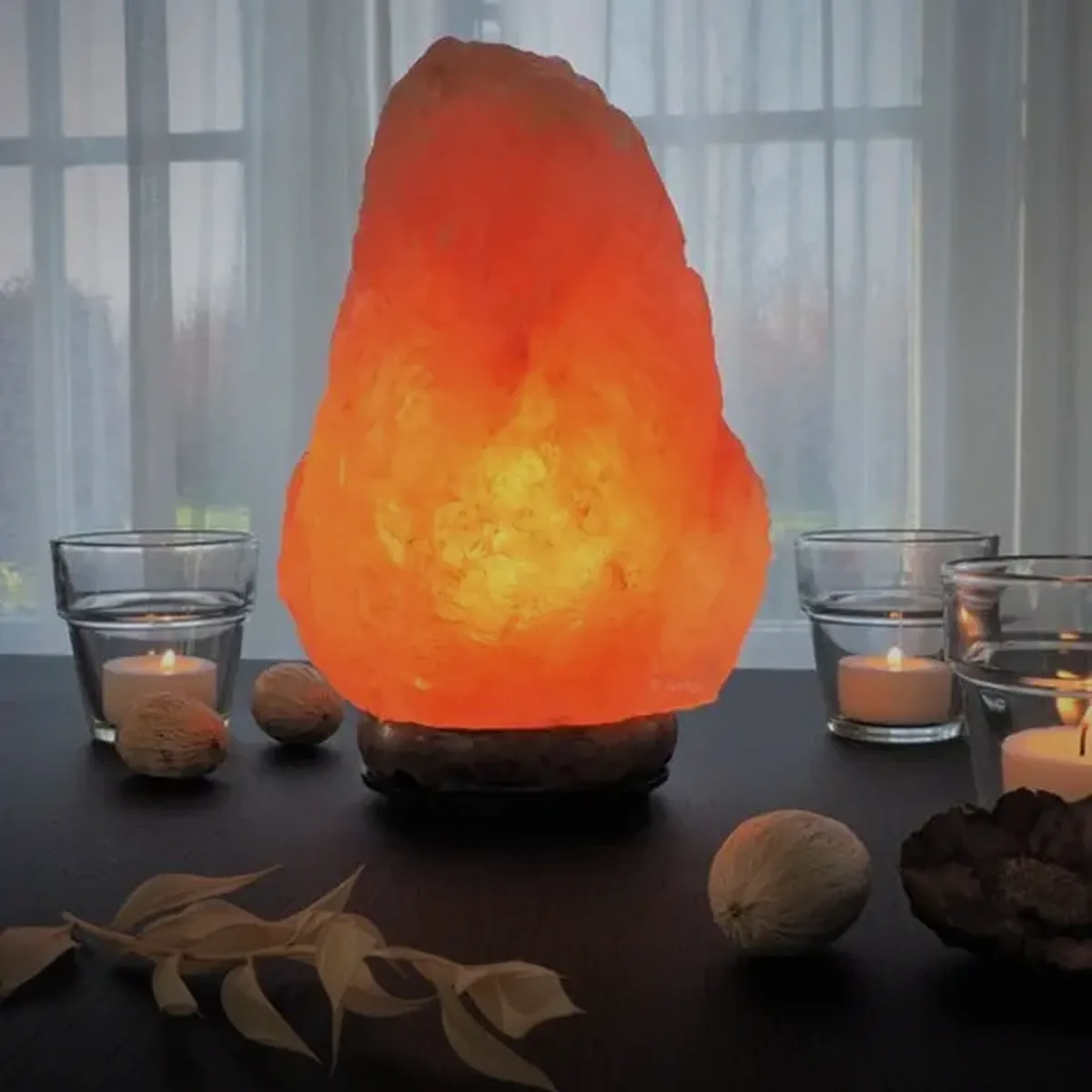 Himalayan salt lamp
