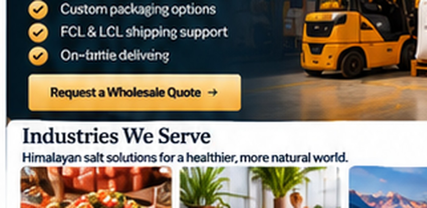 Wholesale & bulk supply scene — master visual target crop